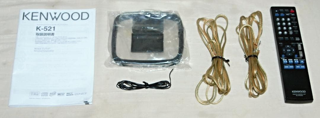 JVCケンウッド コンパクトHi-Fiシステム K-521-S コンポシステム