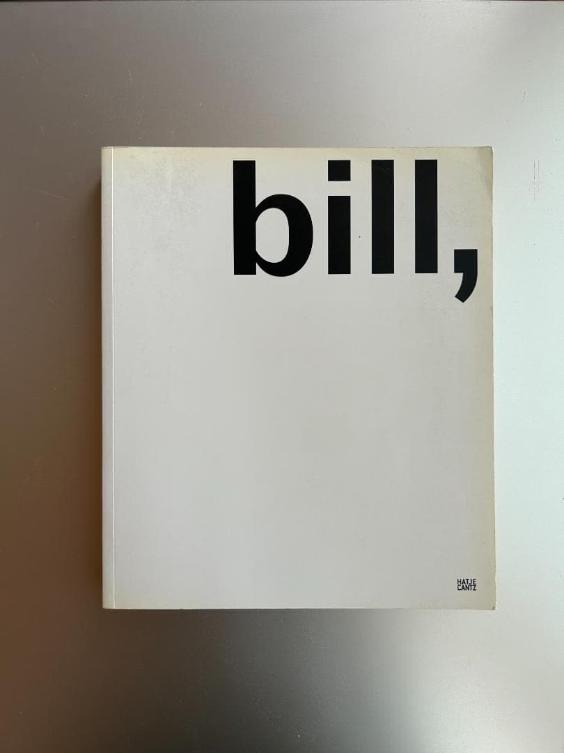 Max Bill マックス ビル 作品集 Dieter Rams バウハウス