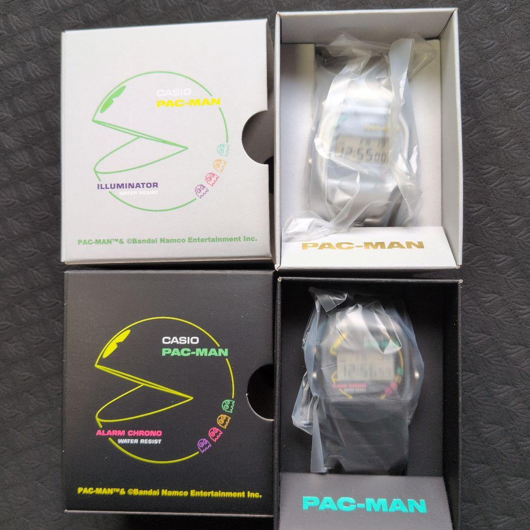 CASIO PAC-MAN コラボデジタル腕時計　セット販売　ナムコ　ゲーム