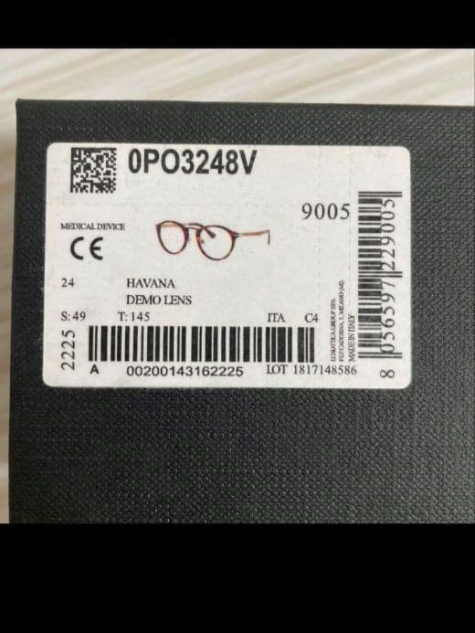 Persol ペルソール　PCメガネ0PO3248V