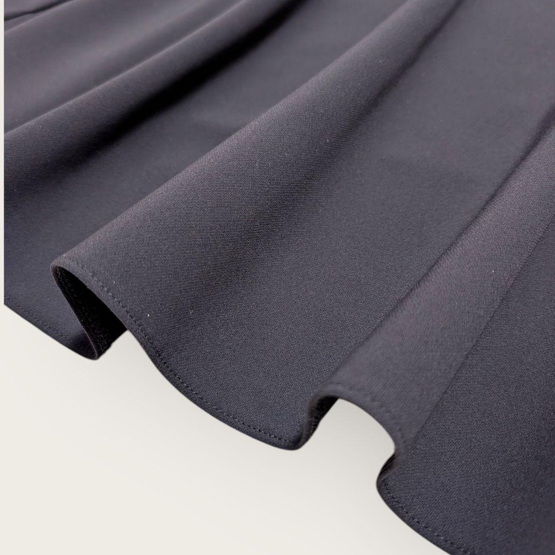 美品 OUR アワーホーム きれいめフレアプルオーバー ネイビー L