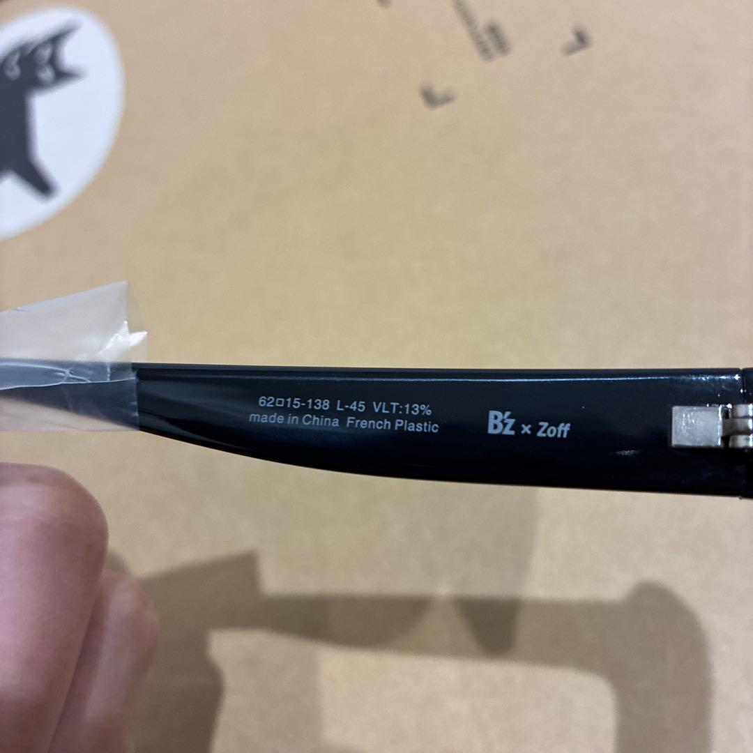 N*i様 未使用品　【超激レア】Zoff × B'z コラボ サングラス 限定品