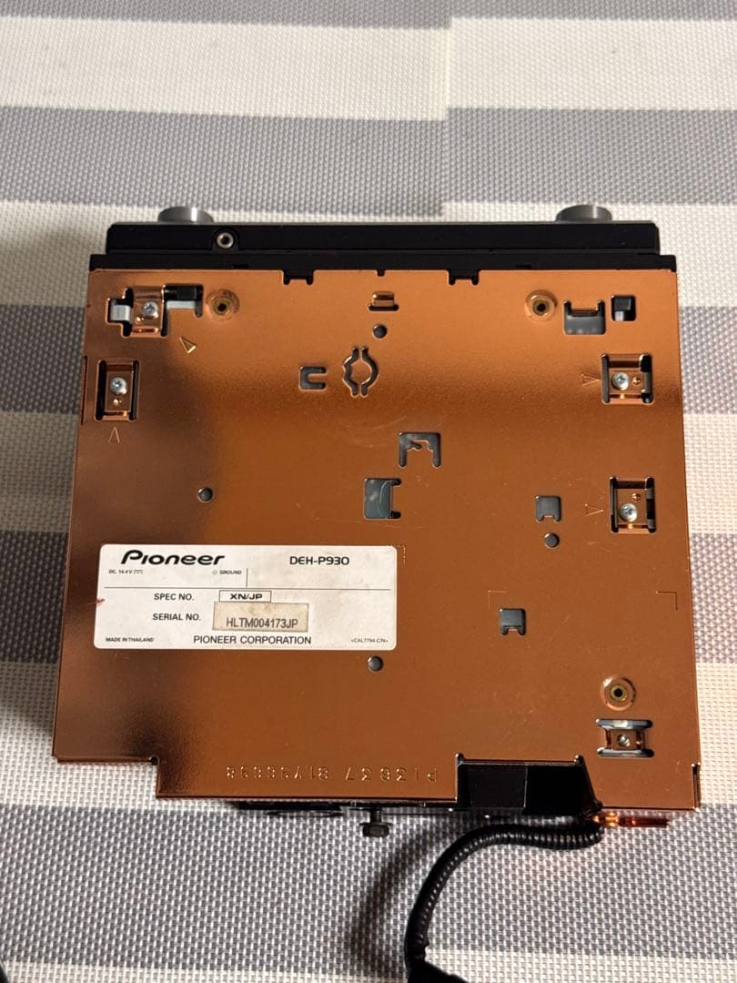 カロッツェリア カーオーディオ　 DEH-P930 MP3 動作確認済み