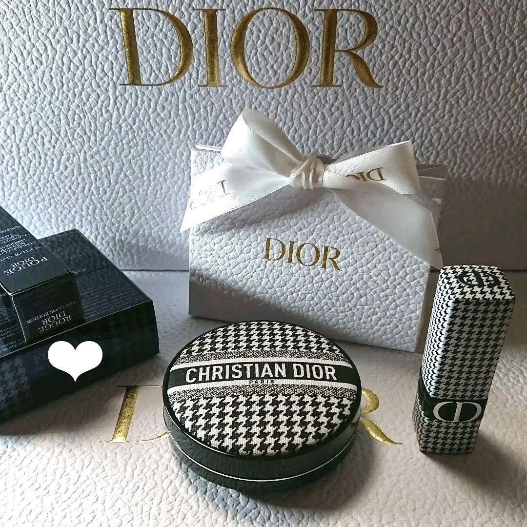 DIORフォーエヴァー0N&ルージュディオール100 千鳥格子