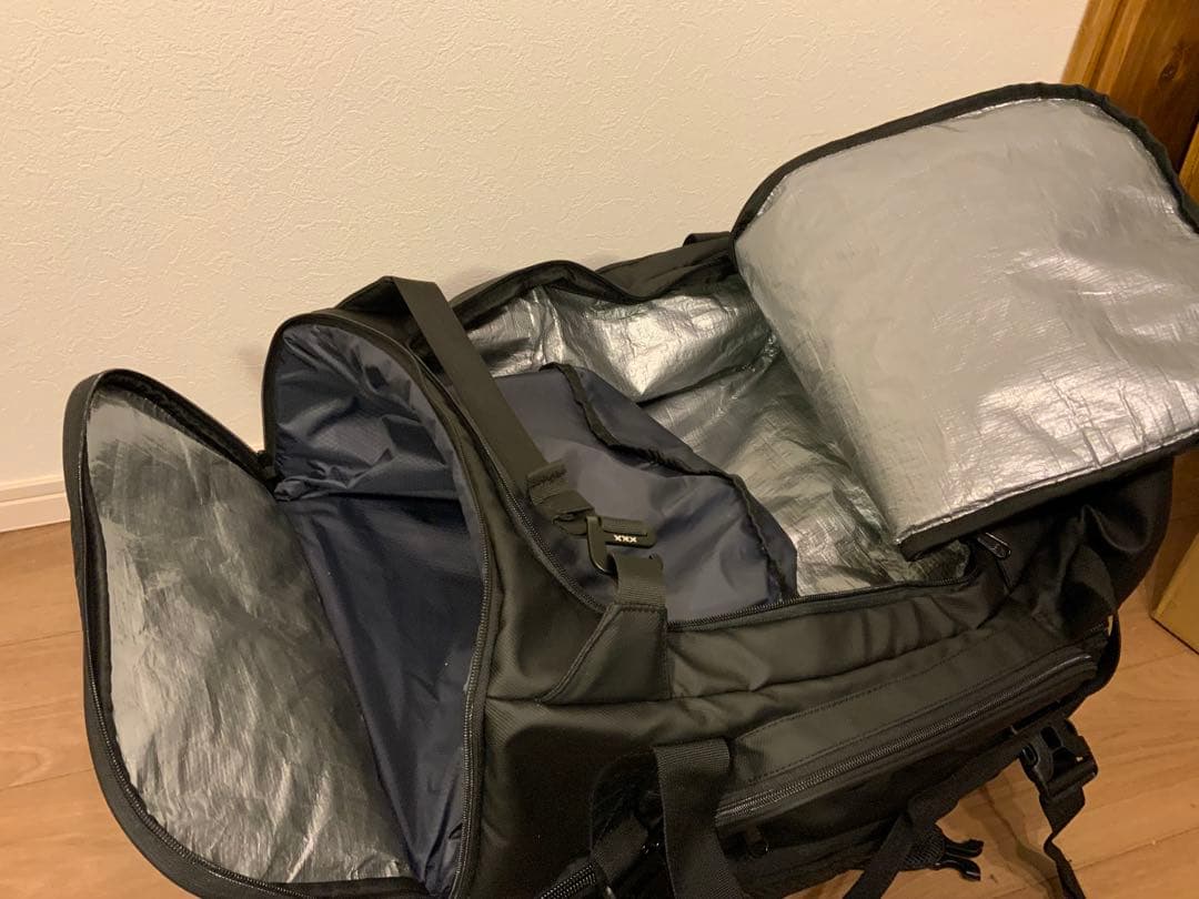 【2/14まで大幅値下げ】90L スノボ スキー 防水キャリー バッグ