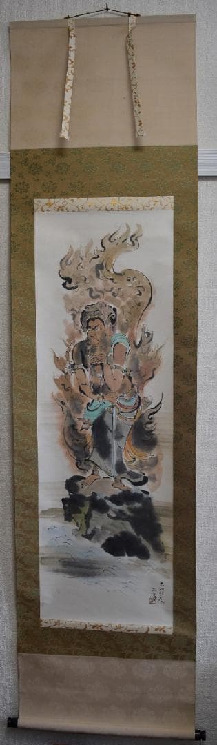 コロナ制圧祈願還元キャンペーン！！小林五浪　絹本肉筆　掛軸　共箱全揃