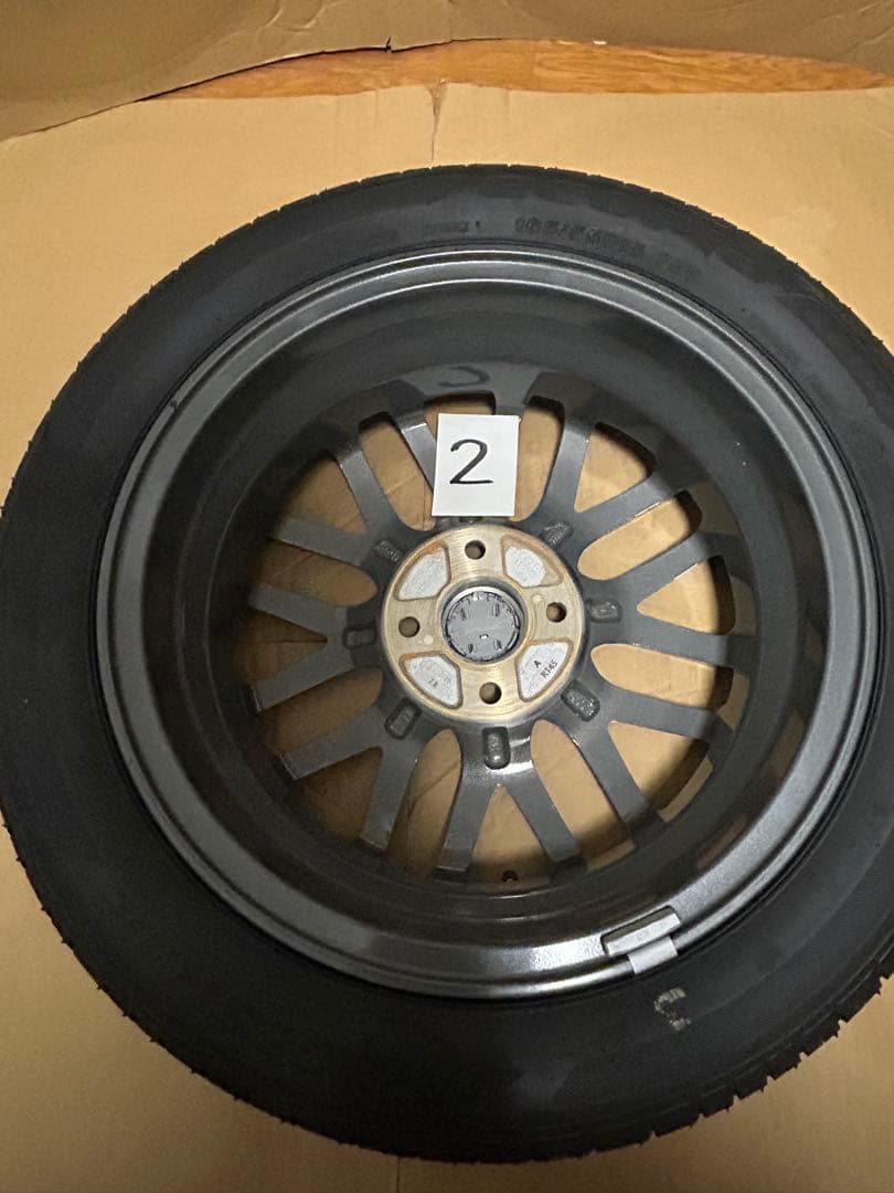 NBOXカスタムターボ【JF5】　15インチ純正ホイール＋タイヤ　4本セット