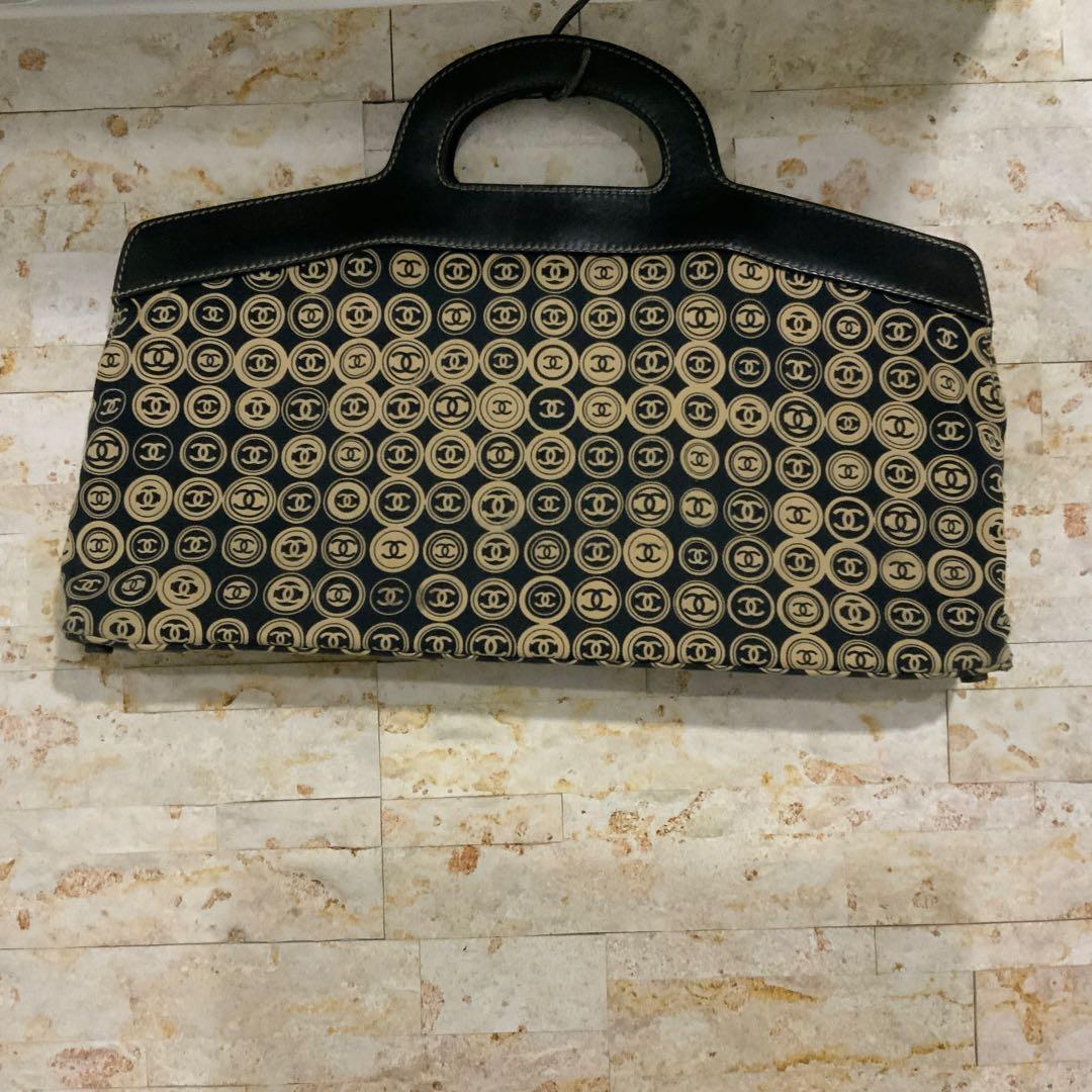 CHANEL❣️レアシャネルココマーク総柄バンドバック