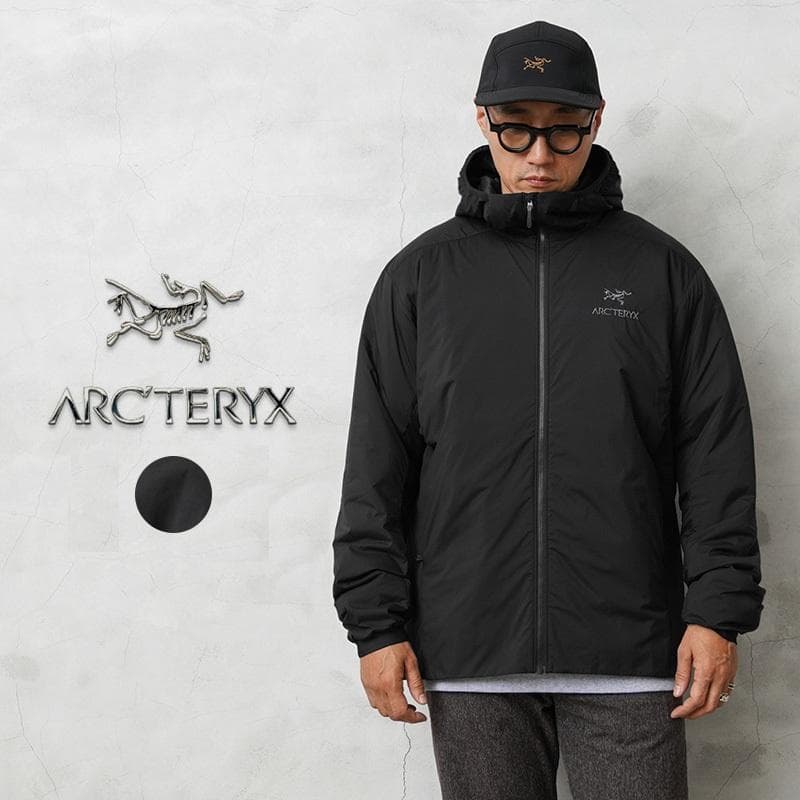 ARC'TERYX ATOM HOODY L 黒 X000007487