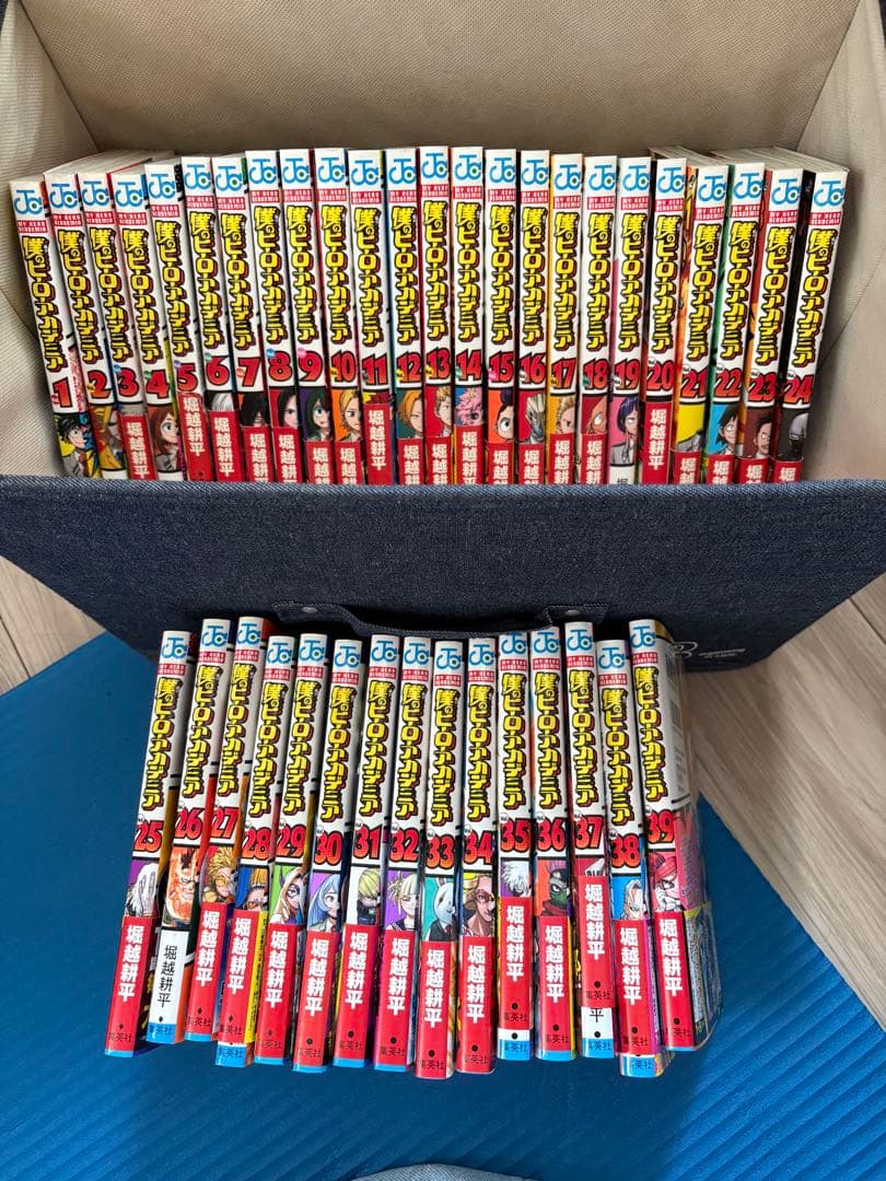 僕のヒーローアカデミア 漫画 1〜39巻、おまけ5つ