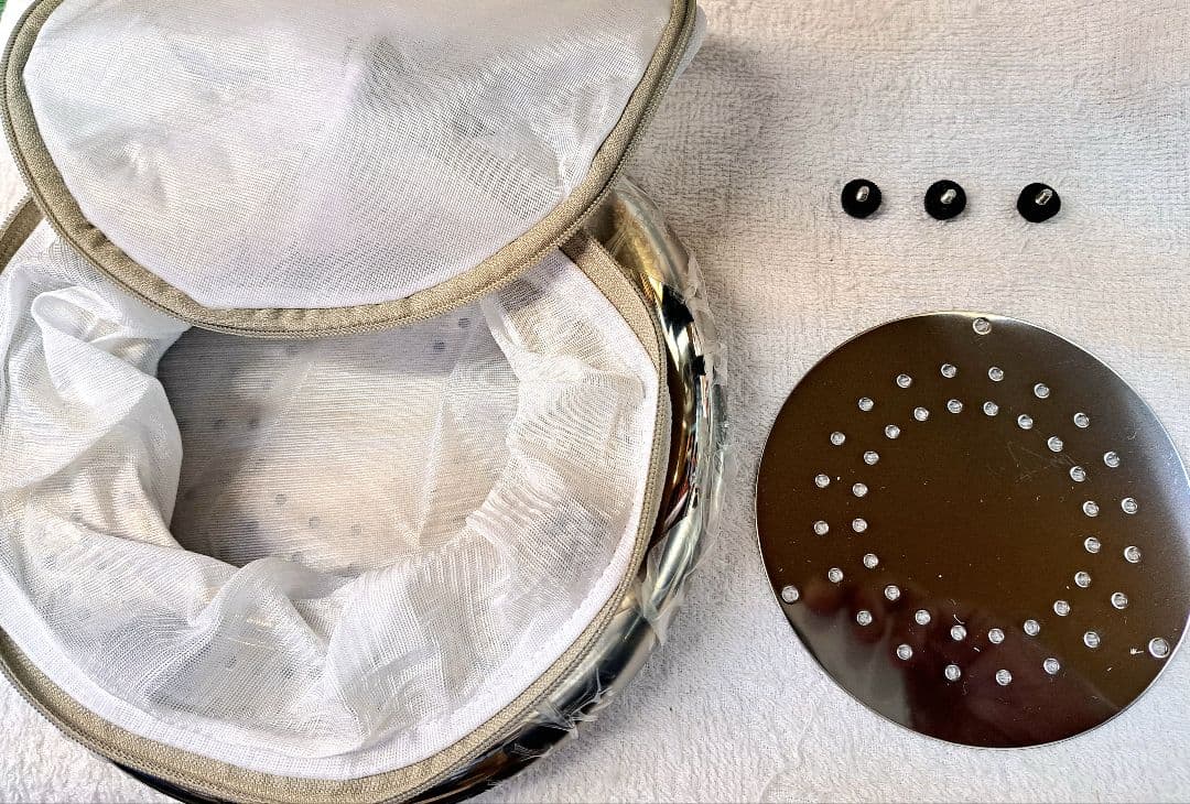 2台まとめて直径20㎝ステンレス温浴器玉川他セラミック