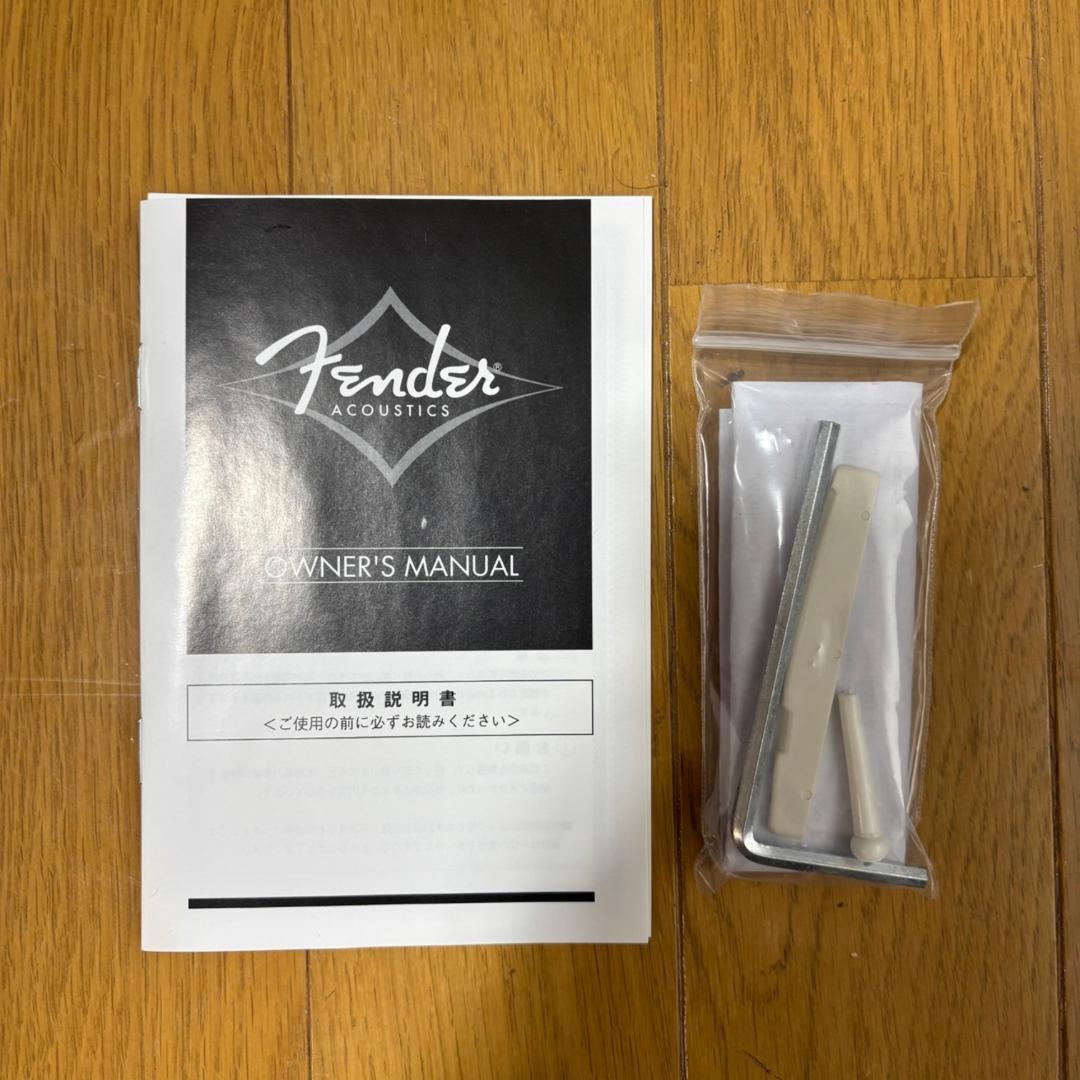 【美品】Fender エレアコ ギター CD60CE SB 動作確認済