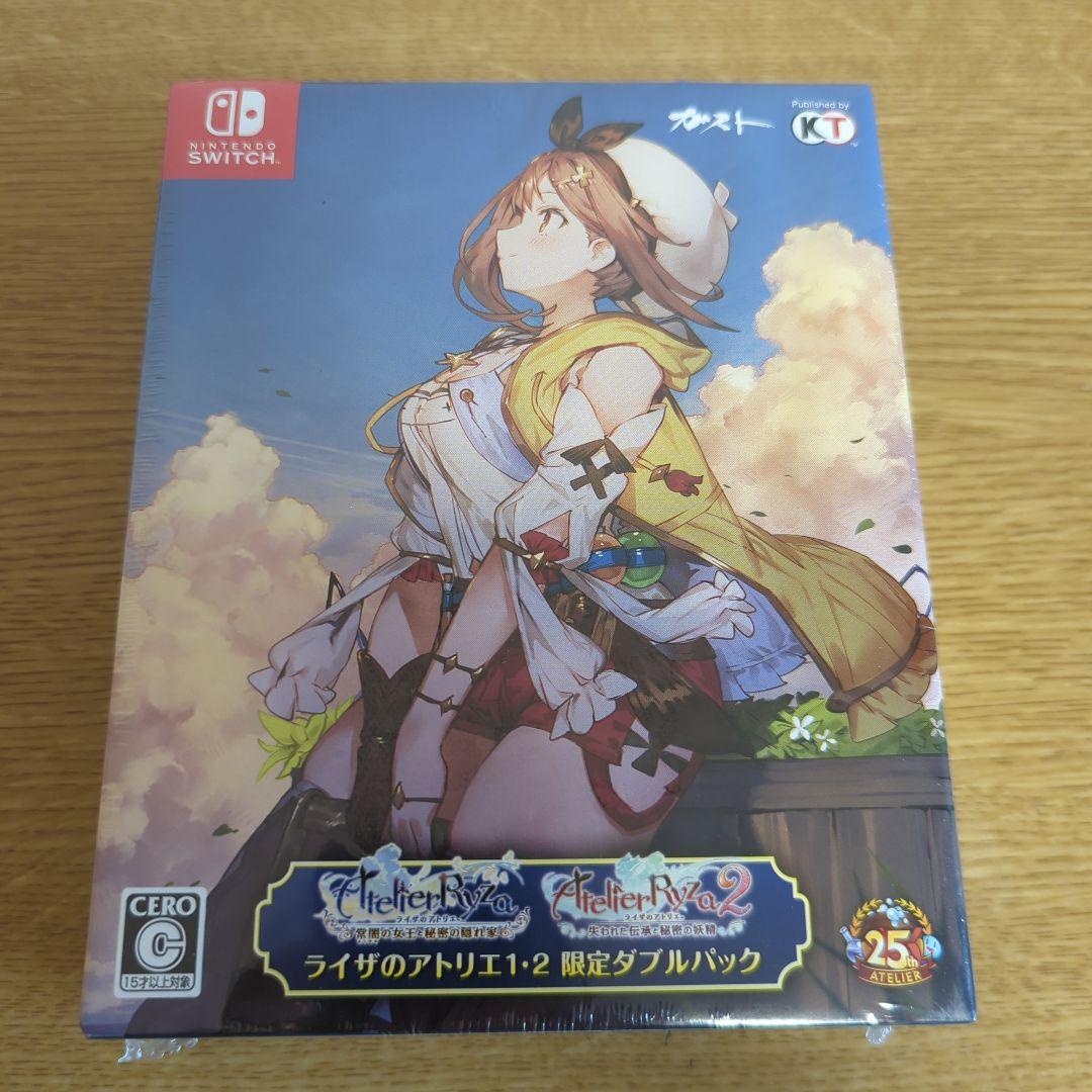 ライザのアトリエ1・2 限定ダブルパック Switch版 シュリンク付き