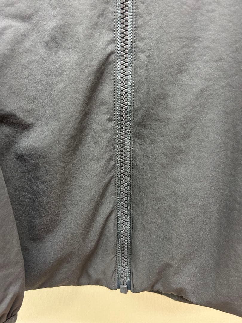 新品　Champion ノーカラージャケット　チャコール　グレー　大きいサイズ