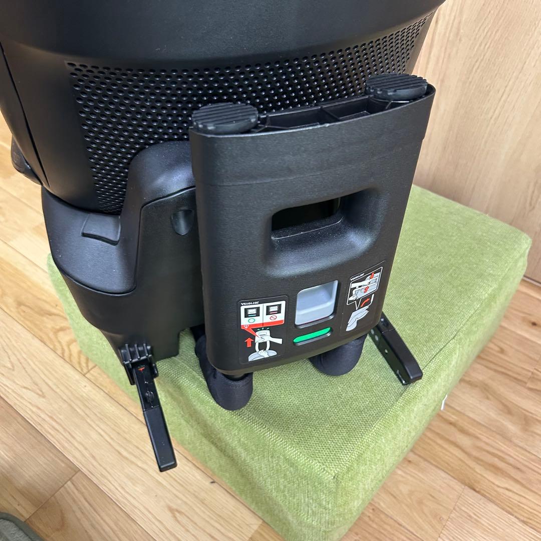 洗濯済み　エールべべ　クルット5i グランス　isofix 回転式　新生児から