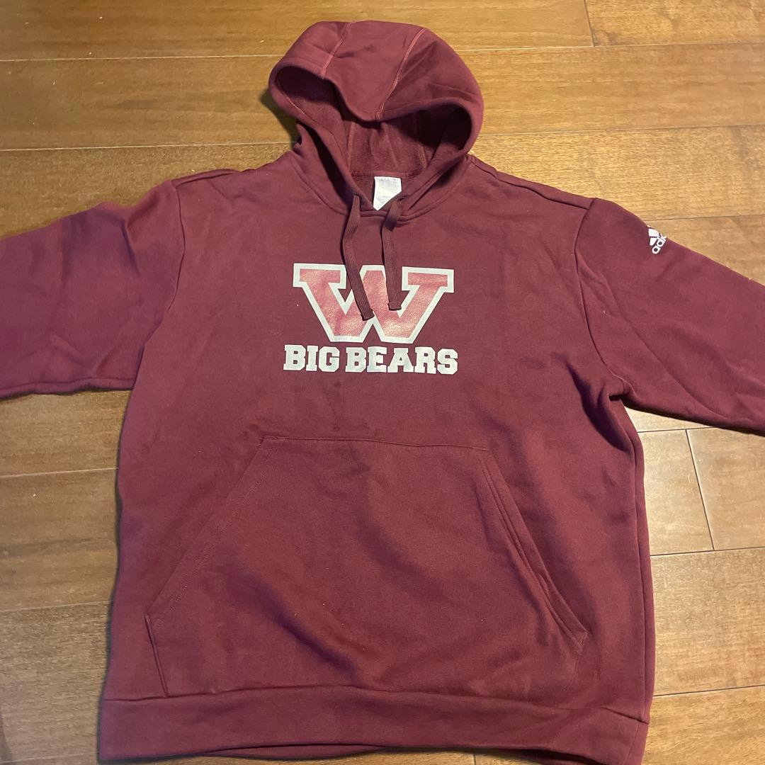 早稲田大学アメフト部　BIG BEARS パーカー　3点セット　バラ売り可