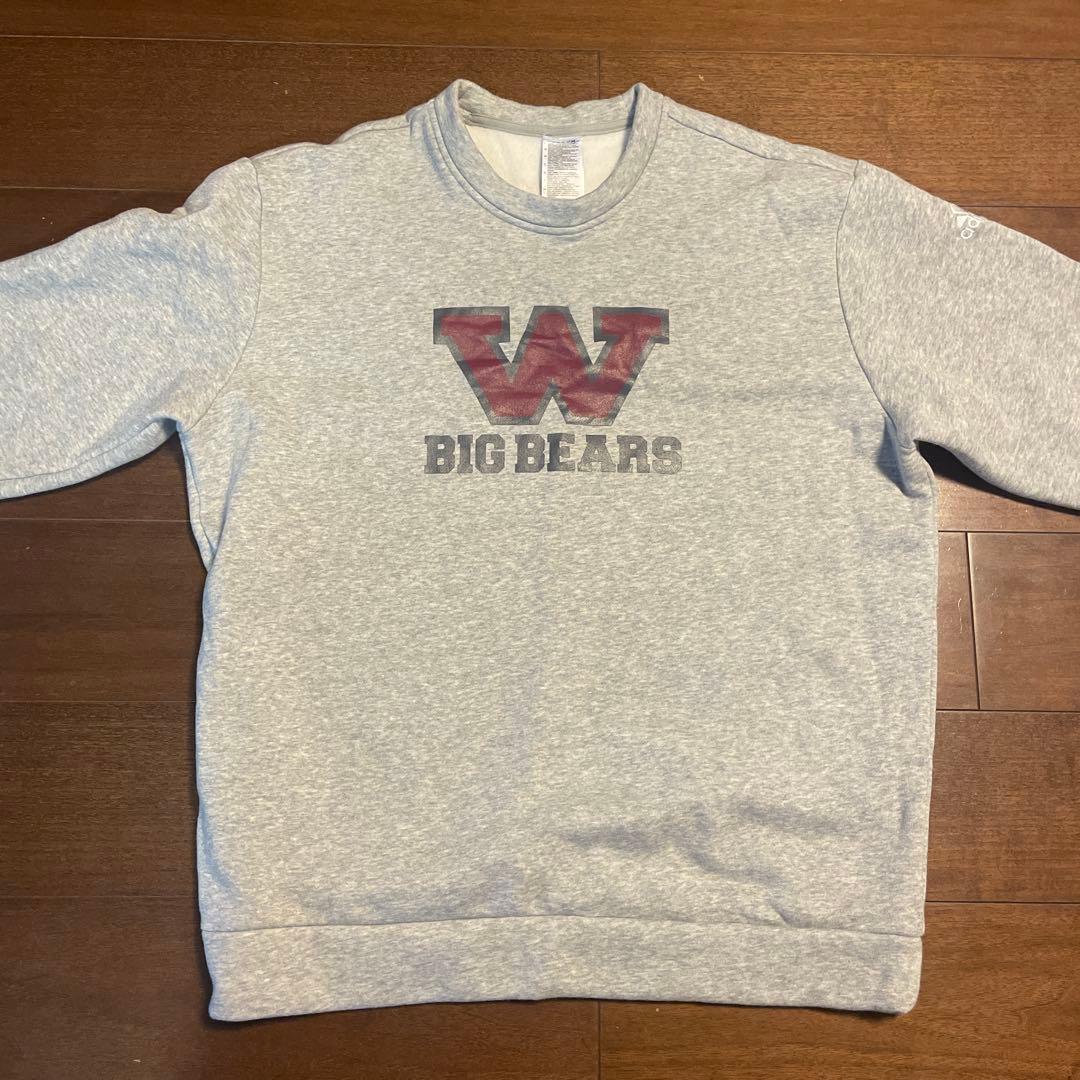 早稲田大学アメフト部　BIG BEARS パーカー　3点セット　バラ売り可