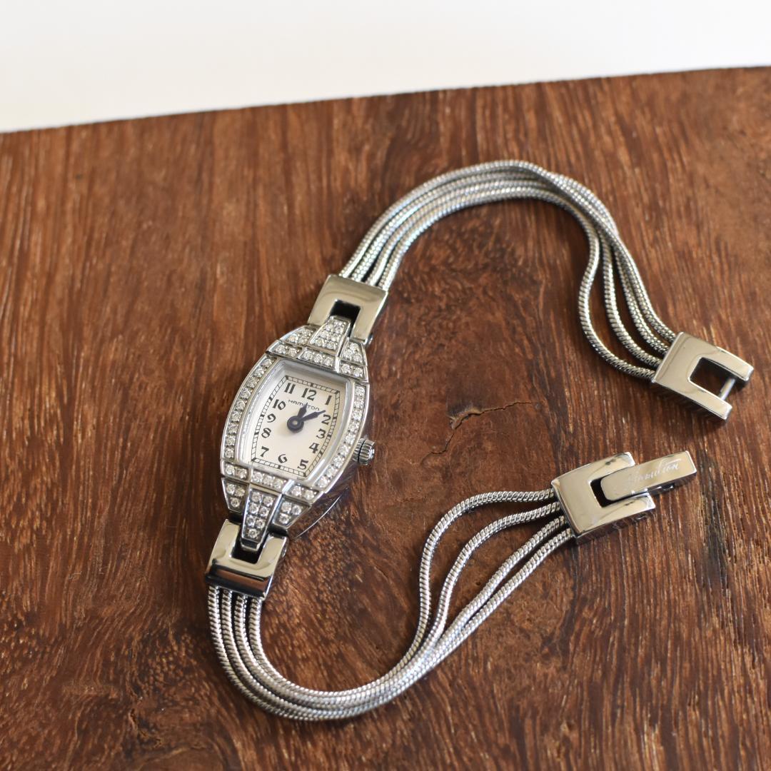 ■■HAMILTON■■ ハミルトン　　ダイヤ　 レディース腕時計