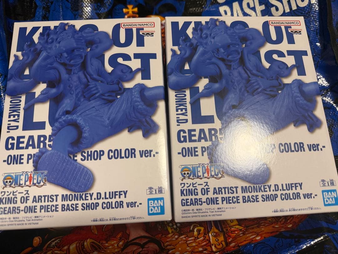 ONE PIECE BASE SHOP限定カラー ルフィ ニカ 2セット