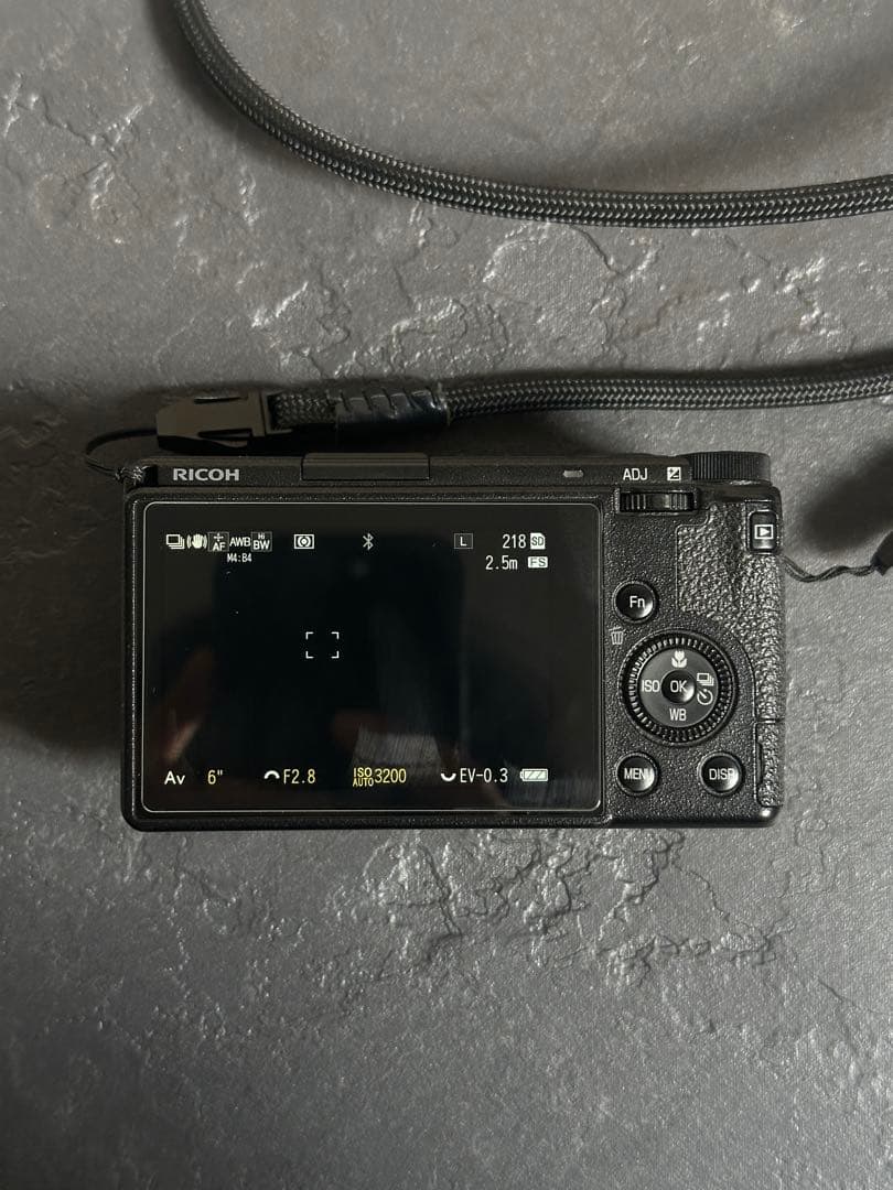 RICOH GRIIIコンパクトデジタルカメラ