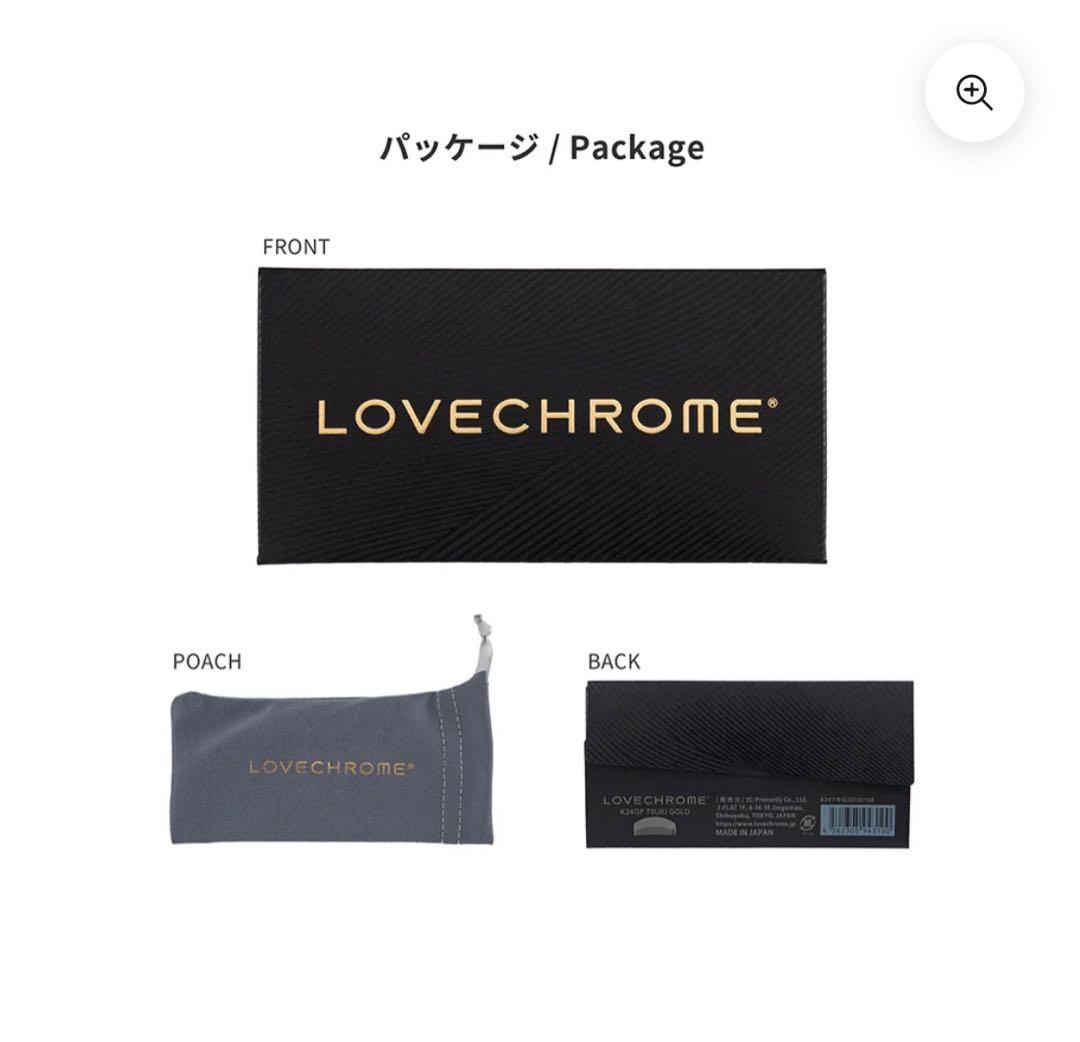 未開封　LOVECHROME K24GP TUKI GOLD