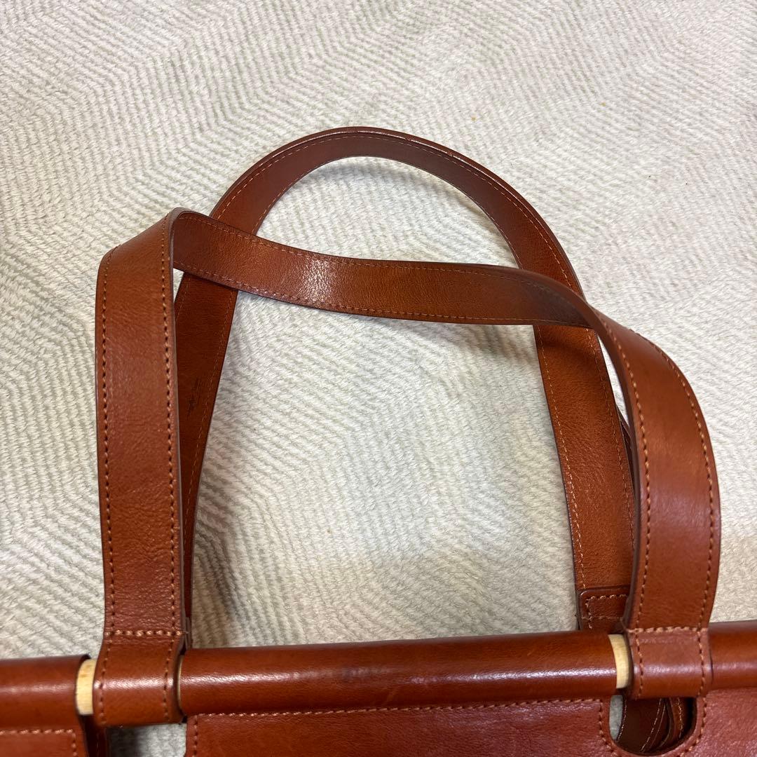 l*i様 マルジェラ。１１番レザー バッグ茶色