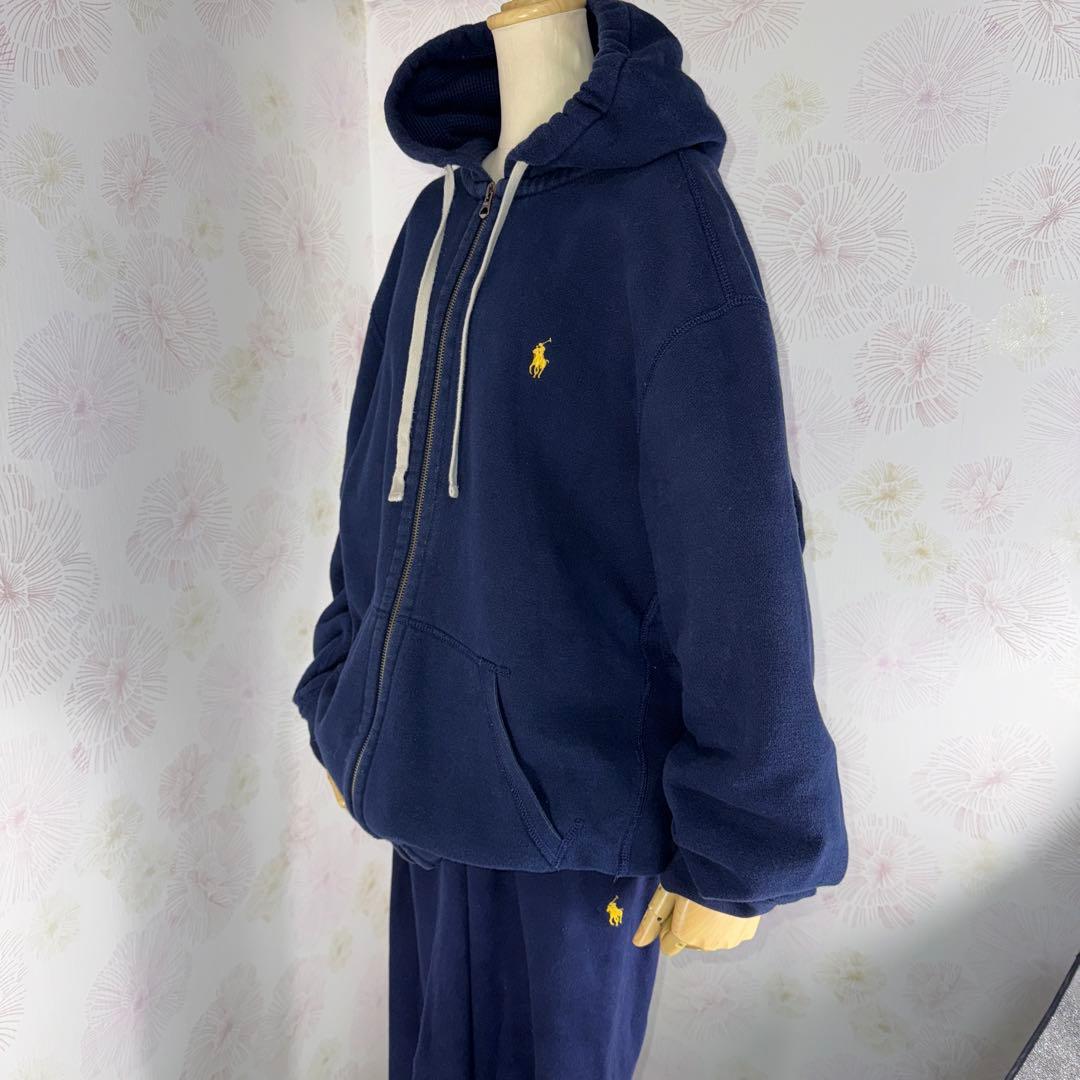 POLO Ralph Lauren ネイビーフルジップパーカーセットアップ634