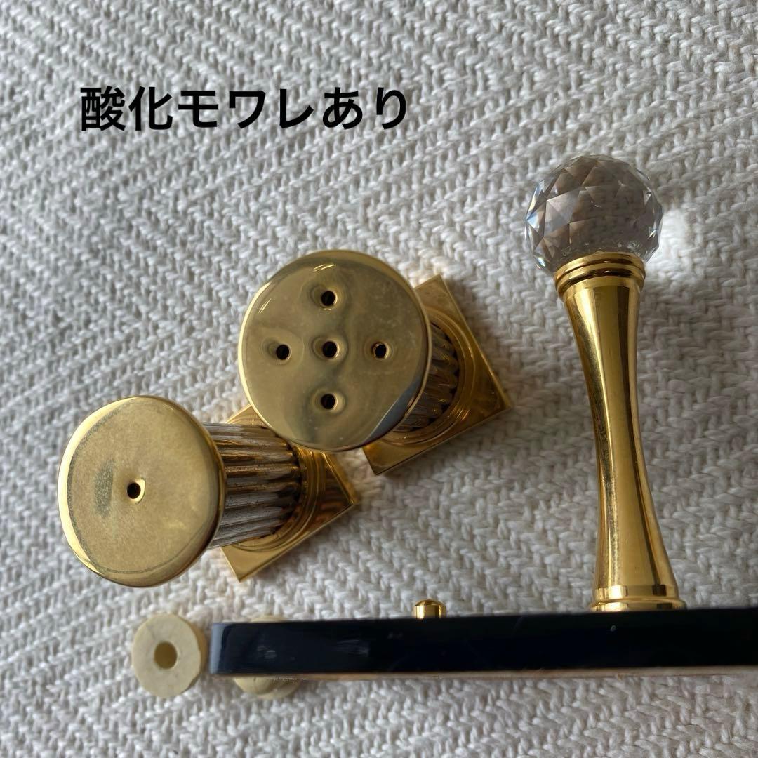 Canクリスタル硝子 金スウィーツプレート ティータイムセット16点セット売り❗️