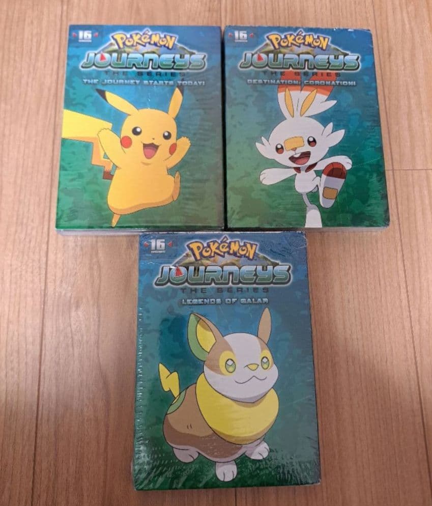 [北米版DVD] ポケモン ジャーニーズ The Series 3セット