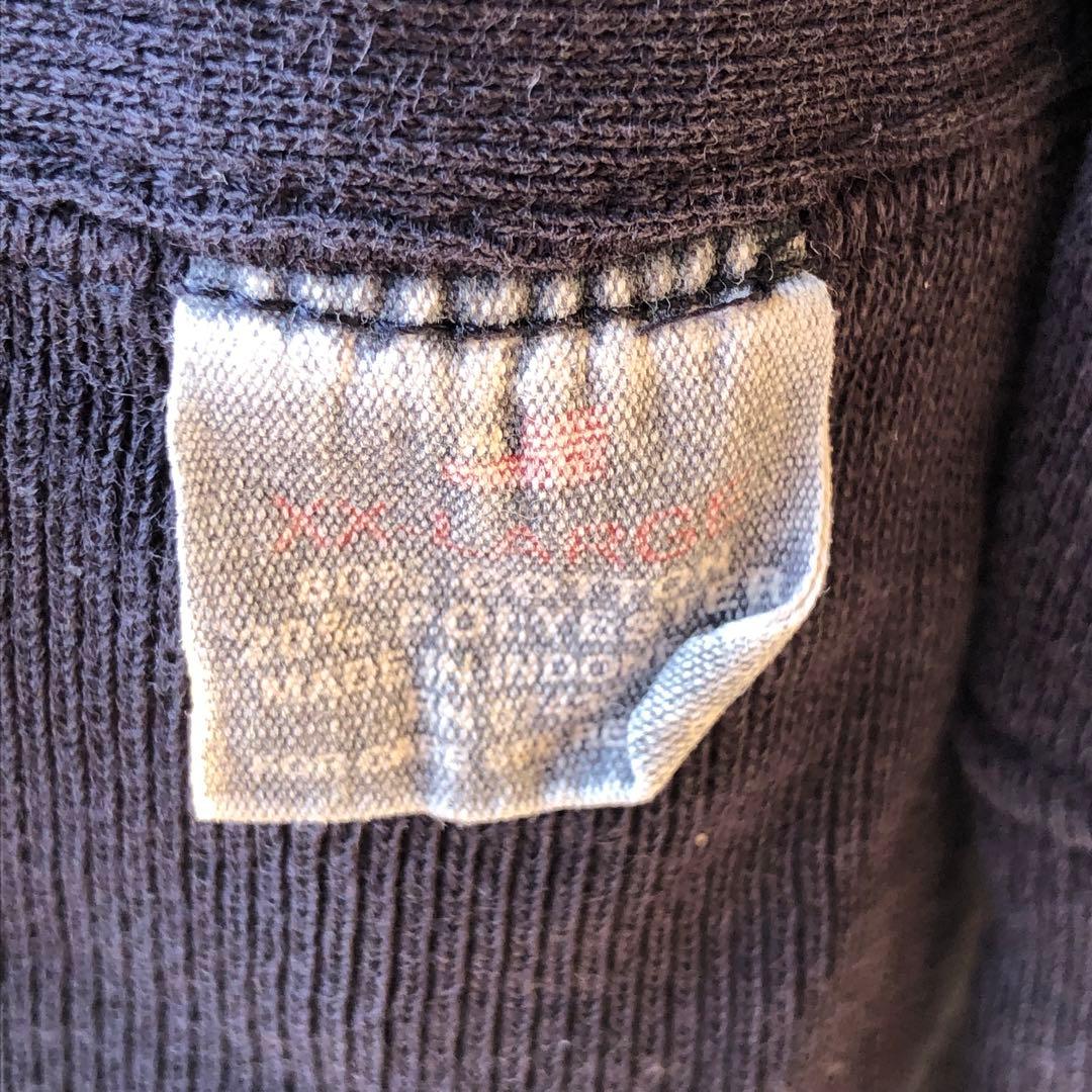 XXL 90s 鬼フェード リバースウィーブ型 ポロジーンズ スウェット