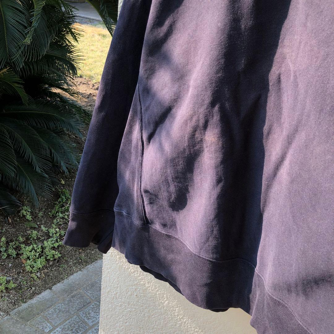 XXL 90s 鬼フェード リバースウィーブ型 ポロジーンズ スウェット