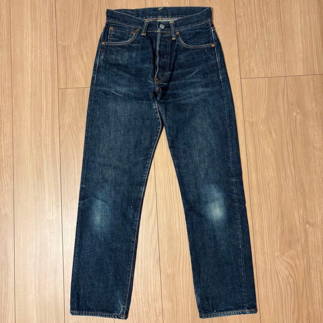 【美品】 EVISU 大黒 ピンク No.2 2000 W28 濃紺 Y2K