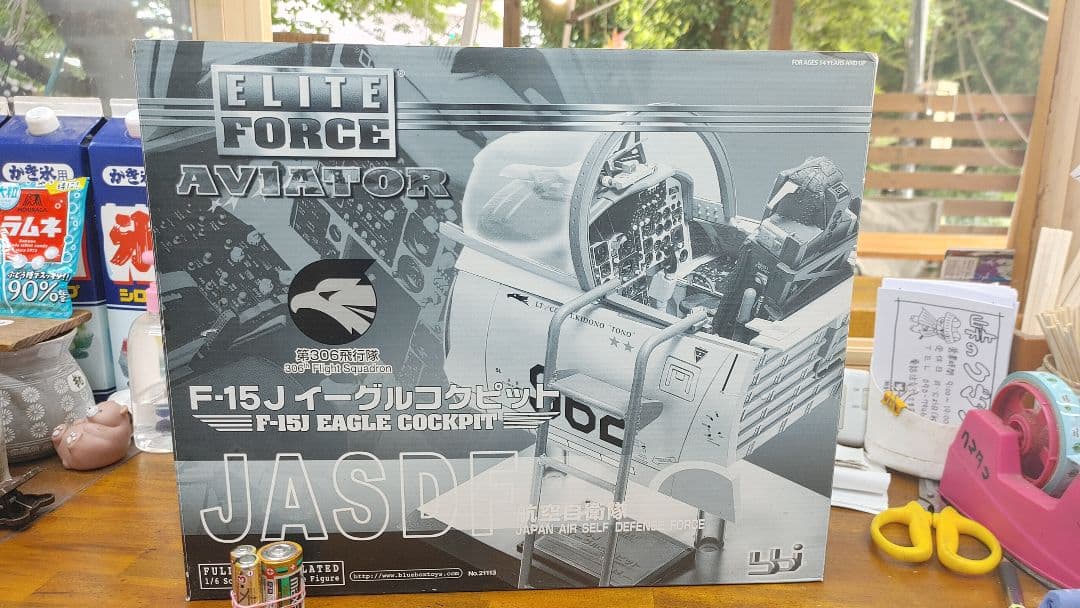 新品未開封ELITE FORCE F-15J イーグルコックピット発送は未開封品