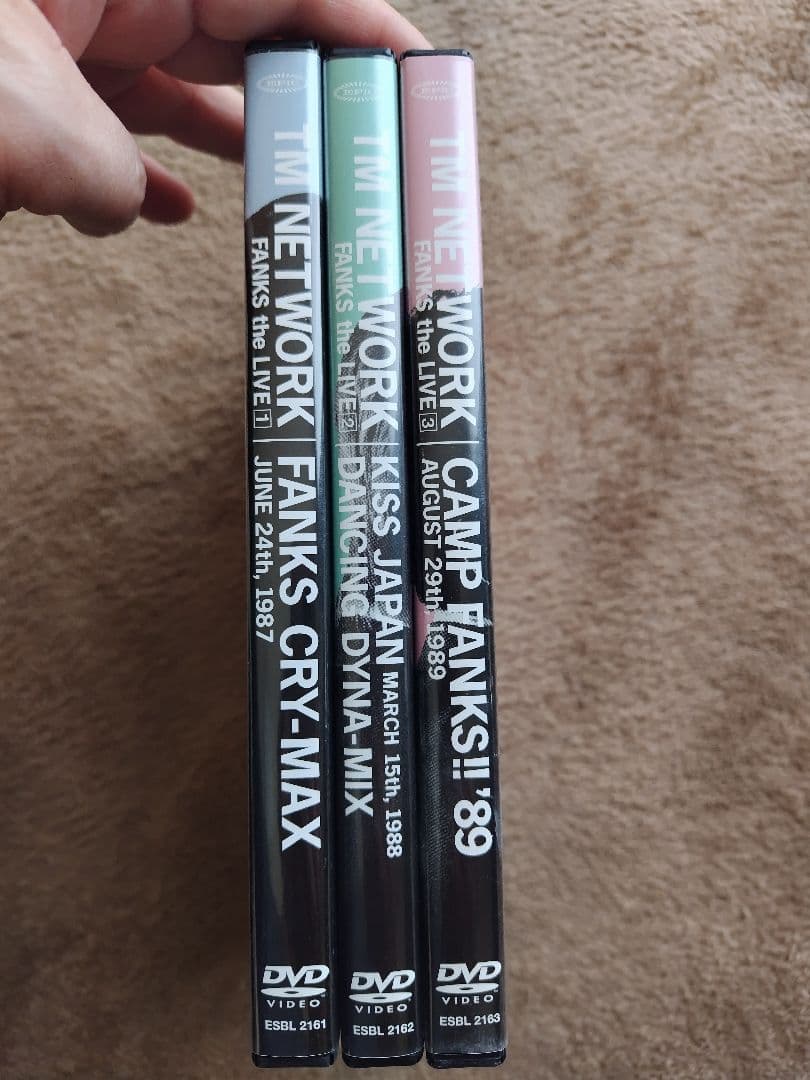 TM NETWORK FANKS DVD 3枚セット