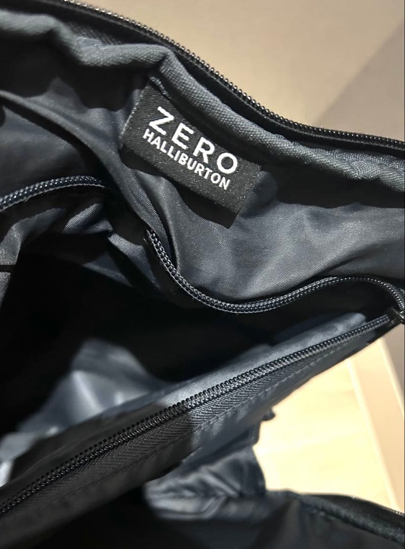 美品 ゼロハリバートン ビジネスバッグ リュック バックパック ブラック　訳アリ