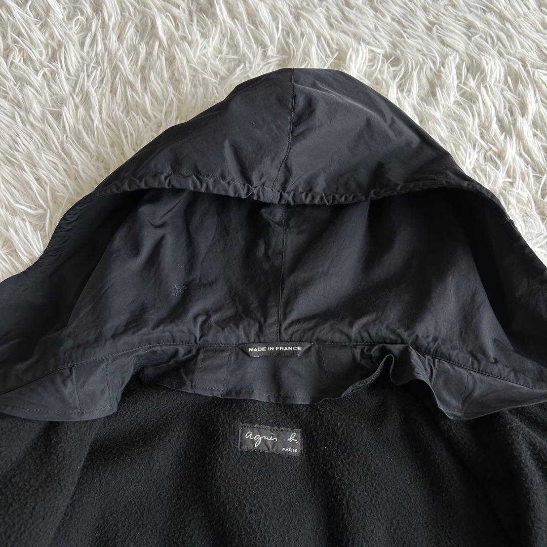 オールドアニエス・ベー　ブルゾン　ライナー付き　ririジップ　フランス製　黒