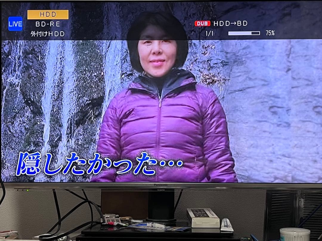 リモコン付　1TB 2番組録画　シャープブルーレイレコーダー　BD-WW1100