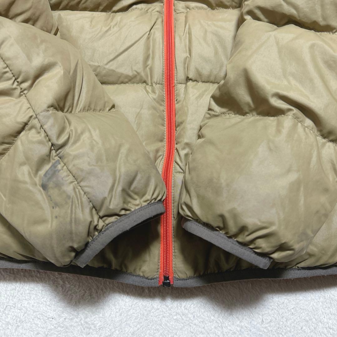 短丈 mont-bell down jacket parka beige y2k