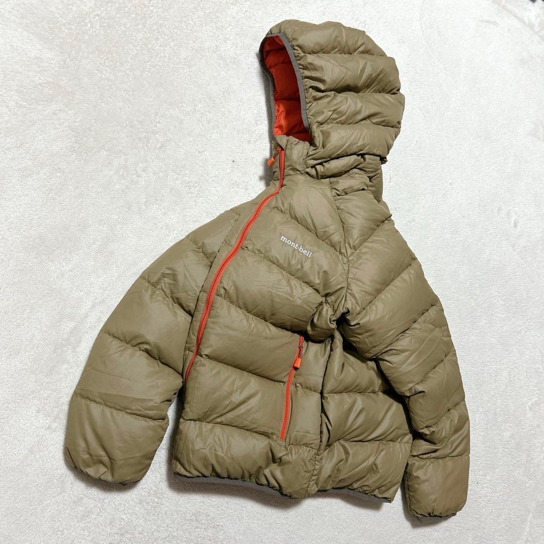 短丈 mont-bell down jacket parka beige y2k