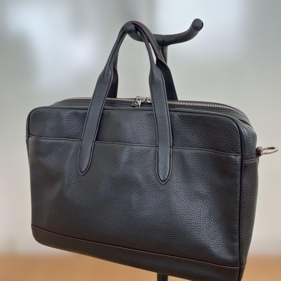 大引き　コーチ　ハミルトン　シボレザー 黒系