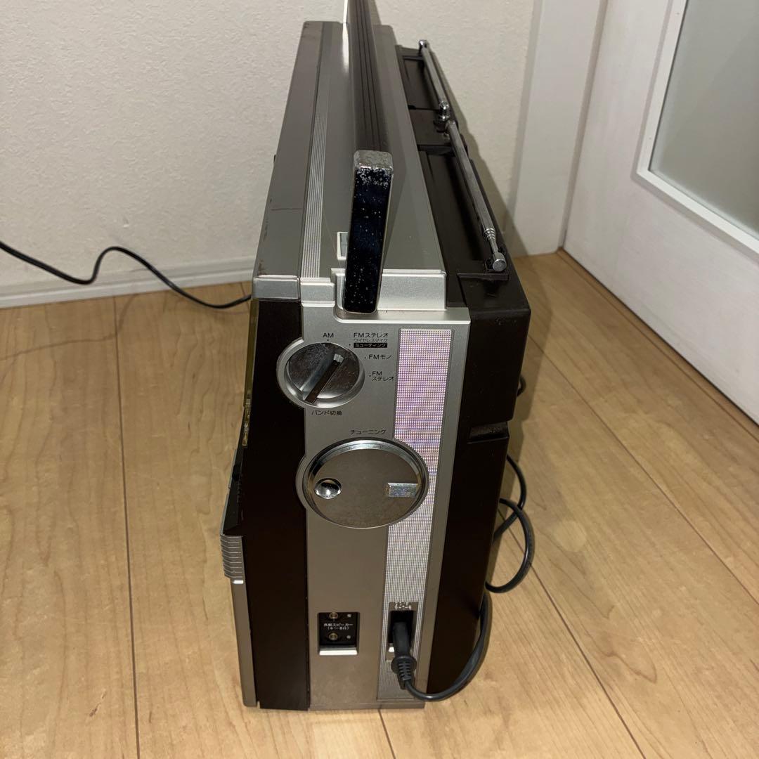 シャープ ラジオ付ステレオテープレコーダー ダブルラジカセ GF-808S