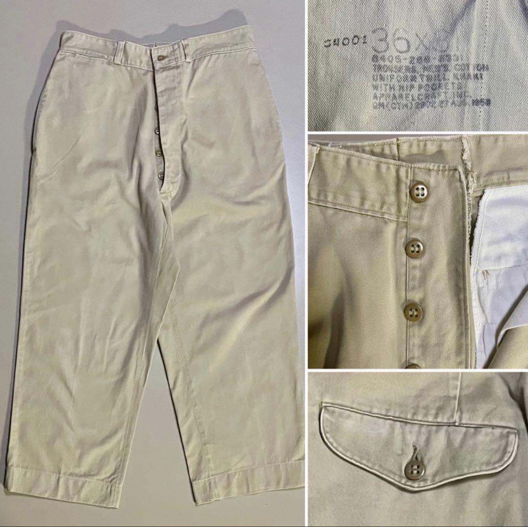 U.S.military 50sチノトラウザーパンツ