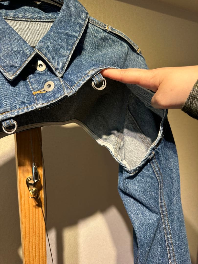 【最終値下げ】MAISON SPECIAL 2WAYビスチェデニムジャケット