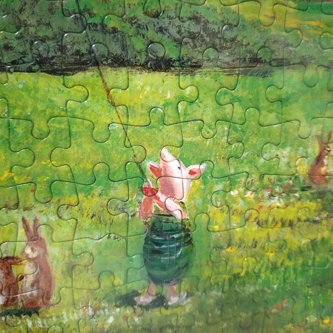 完成品　希少　クラシックプー　ジグソーパズル　1000ピース　くまのプーさん