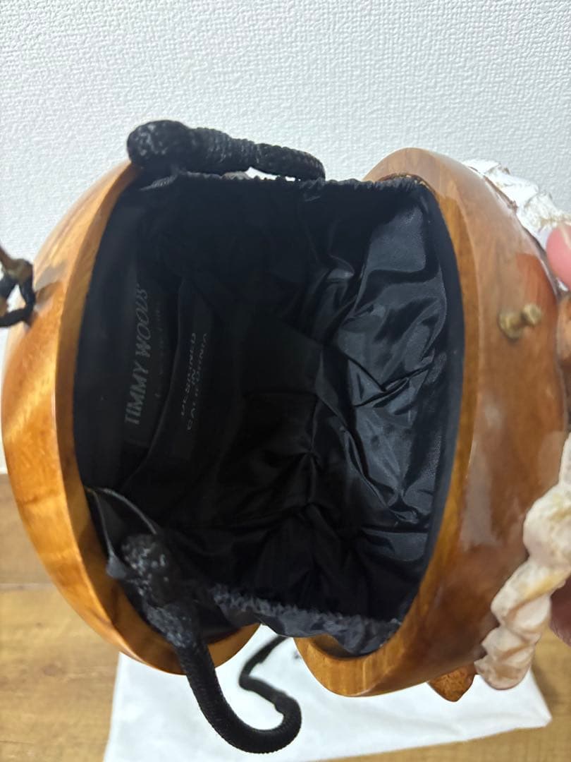 Timmy Woods ティミーウッズ ショルダーバッグ　木製