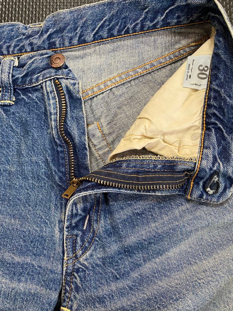 WAREHOUSE & CO. 2ND-HAND 1105 W30 デニムパンツ