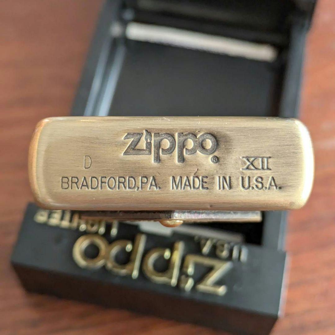 新品 96年製 カワサキ Kawasaki Zippo 真鍮