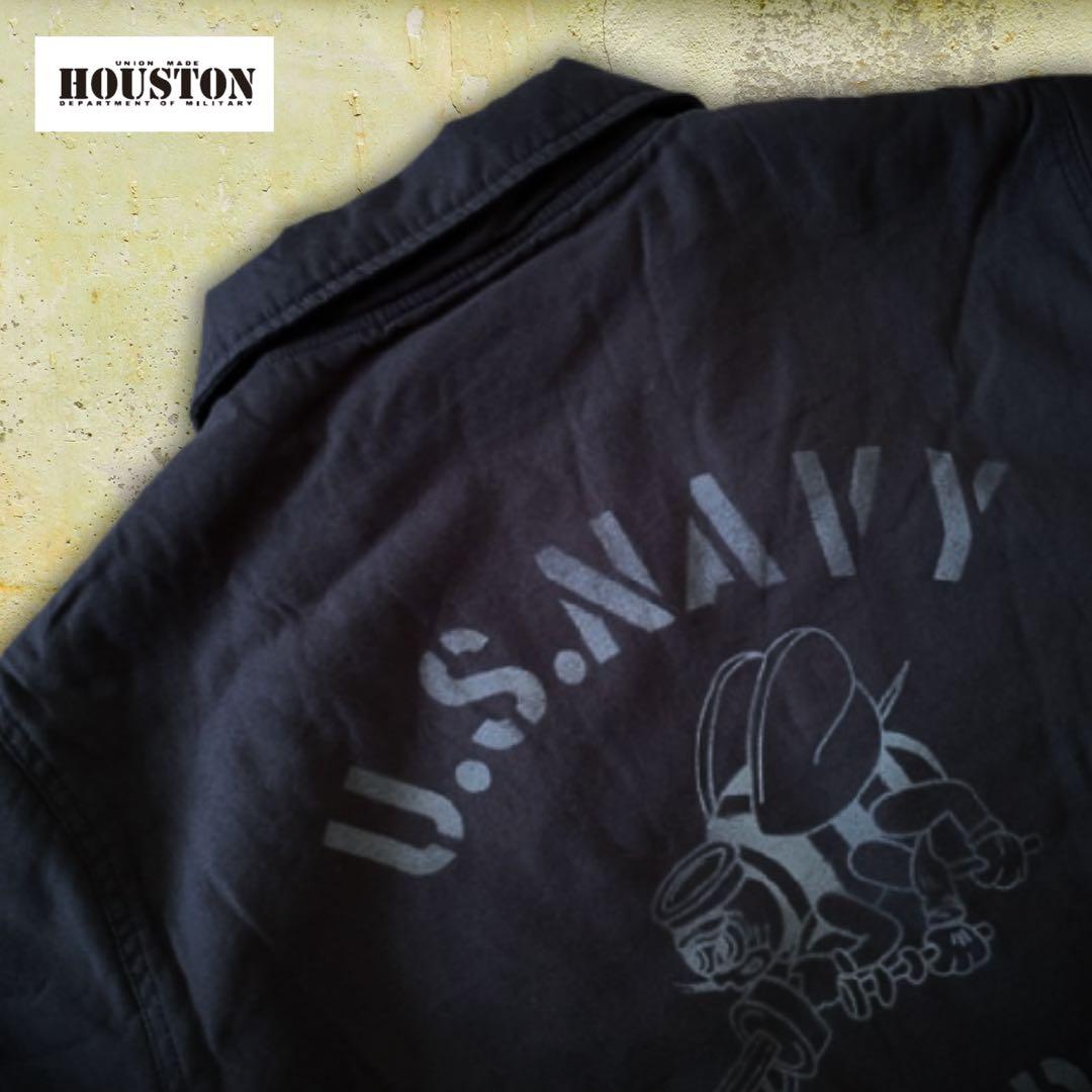『人気cool◎』HOUSTON(ヒューストン)USN A-2デッキジャケット