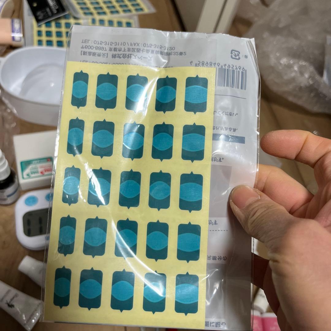 ネイルライトなしで、5000円値下げ、ブランド品ネイルアート用品セット検定対応品