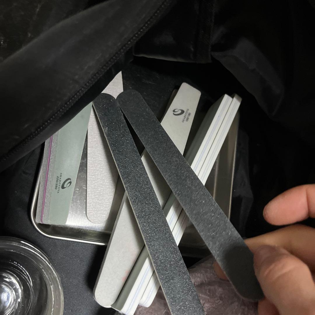 ネイルライトなしで、5000円値下げ、ブランド品ネイルアート用品セット検定対応品